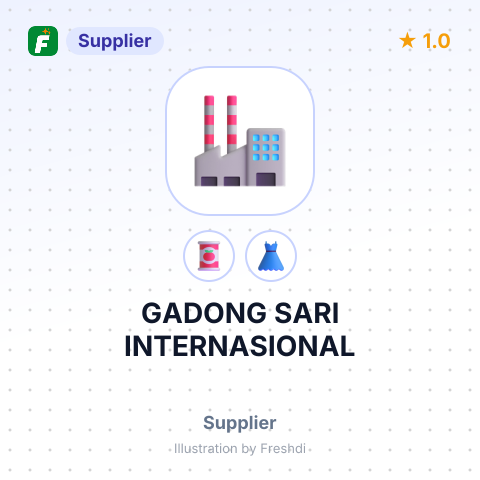 GADONG SARI INTERNASIONAL – summary card, no photo uploaded yet