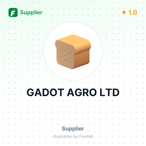 GADOT AGRO LTD – summary card, no photo uploaded yet