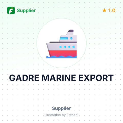 GADRE MARINE EXPORT – summary card, no photo uploaded yet