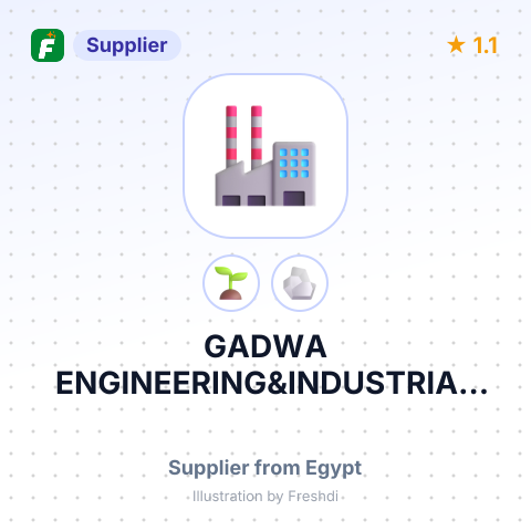 GADWA ENGINEERING&INDUSTRIAL PROJECTS. S.A.E – summary card, no photo uploaded yet