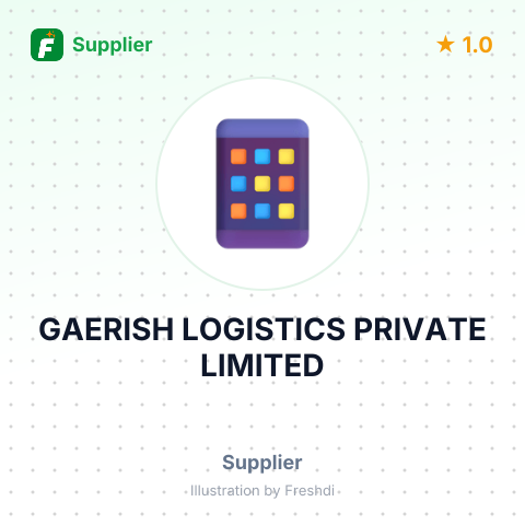 GAERISH LOGISTICS PRIVATE LIMITED – summary card, no photo uploaded yet