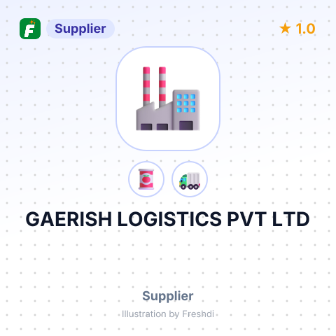 GAERISH LOGISTICS PVT LTD – summary card, no photo uploaded yet