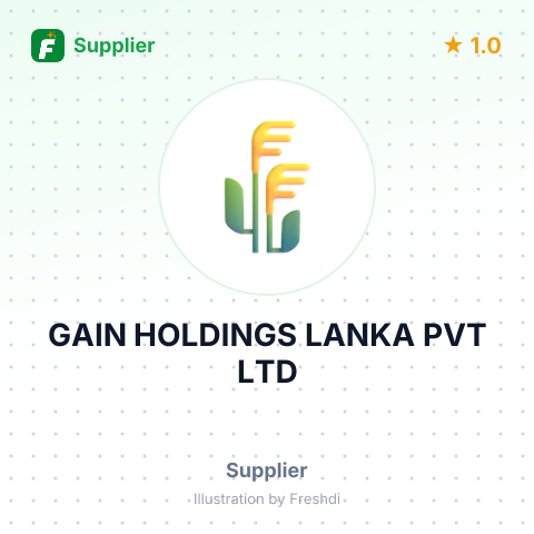 GAIN HOLDINGS LANKA PVT LTD – summary card, no photo uploaded yet