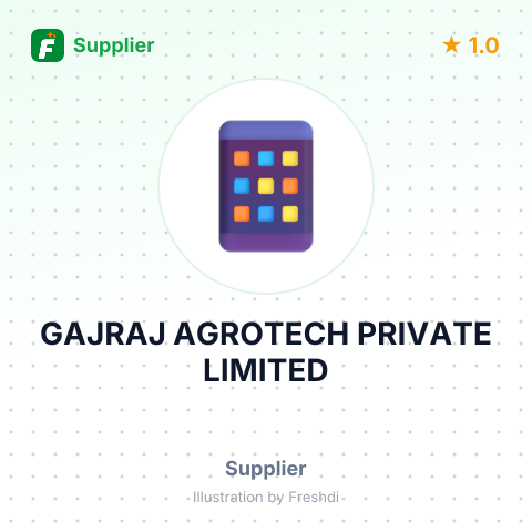 GAJRAJ AGROTECH PRIVATE LIMITED – summary card, no photo uploaded yet