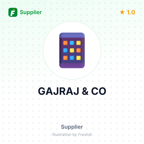 GAJRAJ & CO – summary card, no photo uploaded yet