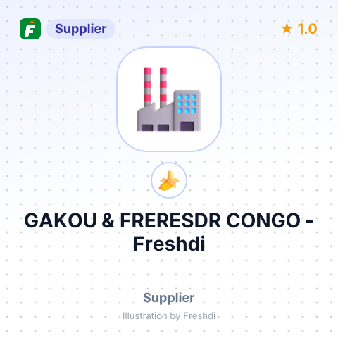 GAKOU & FRERESDR CONGO – summary card, no photo uploaded yet