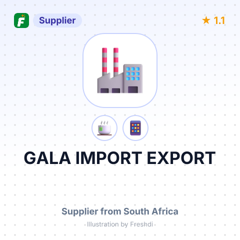 GALA IMPORT EXPORT – summary card, no photo uploaded yet