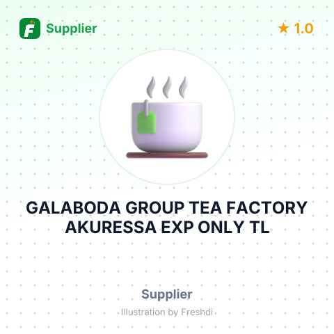 GALABODA GROUP TEA FACTORY AKURESSA EXP ONLY TL – summary card, no photo uploaded yet