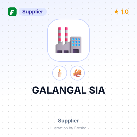GALANGAL SIA – summary card, no photo uploaded yet