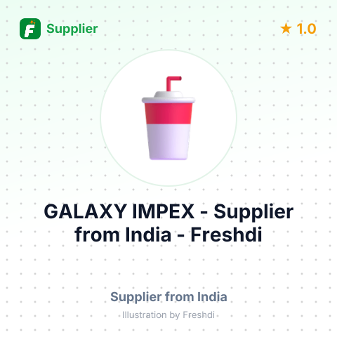 GALAXY IMPEX – summary card, no photo uploaded yet