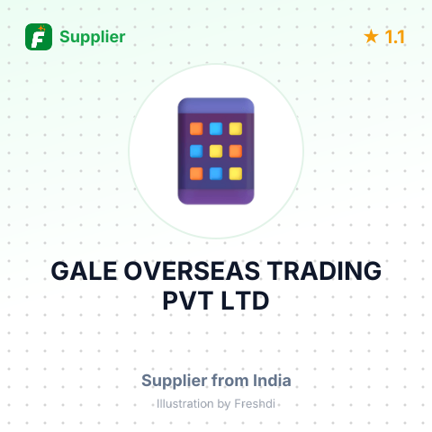 GALE OVERSEAS TRADING PVT LTD – summary card, no photo uploaded yet