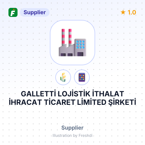 GALLETTİ LOJİSTİK İTHALAT İHRACAT TİCARET LİMİTED ŞİRKETİ – summary card, no photo uploaded yet