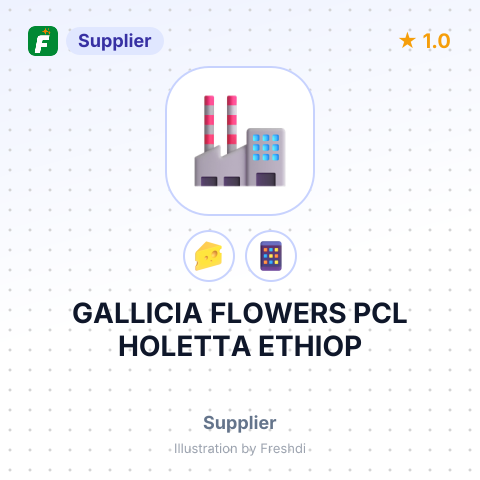 GALLICIA FLOWERS PCL HOLETTA ETHIOP – summary card, no photo uploaded yet