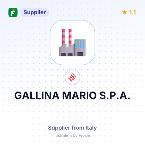 GALLINA MARIO S.P.A. – summary card, no photo uploaded yet
