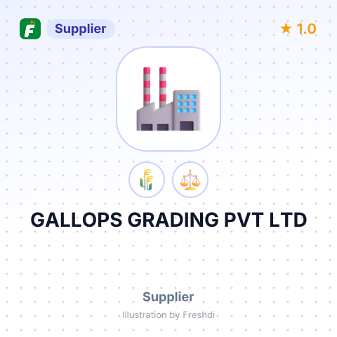 GALLOPS GRADING PVT LTD – summary card, no photo uploaded yet