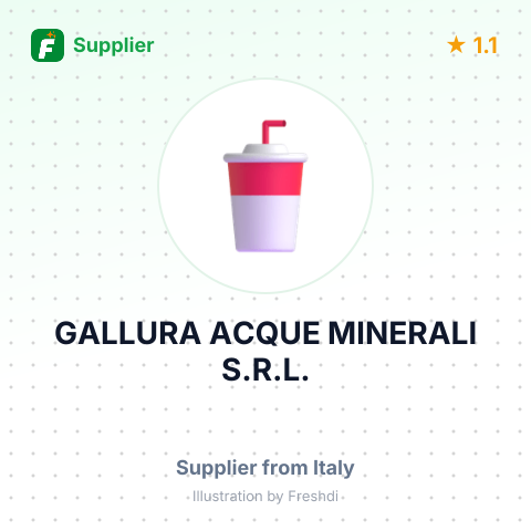 GALLURA ACQUE MINERALI S.R.L. – summary card, no photo uploaded yet