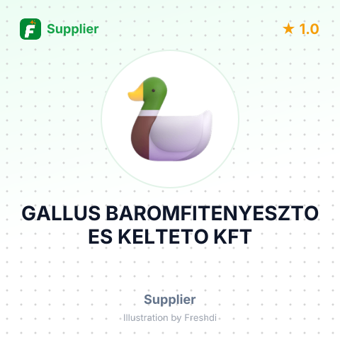 GALLUS BAROMFITENYESZTO ES KELTETO KFT – summary card, no photo uploaded yet