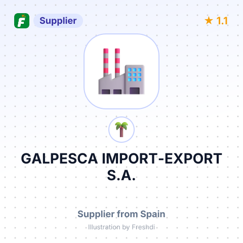 GALPESCA IMPORT-EXPORT S.A. – summary card, no photo uploaded yet