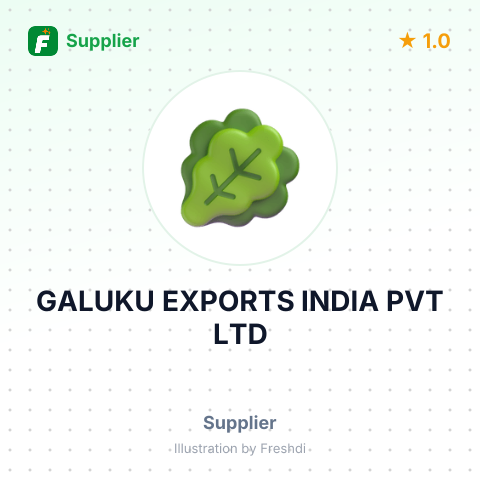 GALUKU EXPORTS INDIA PVT LTD – summary card, no photo uploaded yet