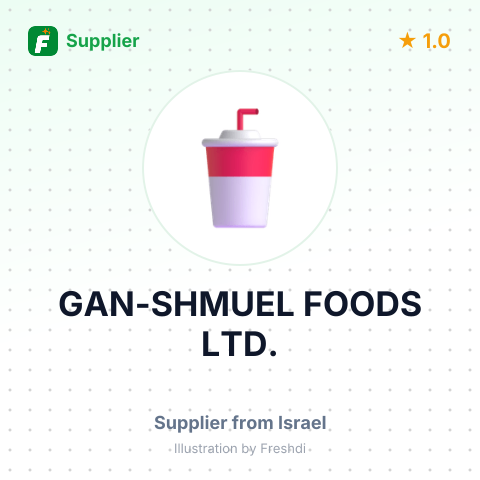 GAN-SHMUEL FOODS LTD. – summary card, no photo uploaded yet