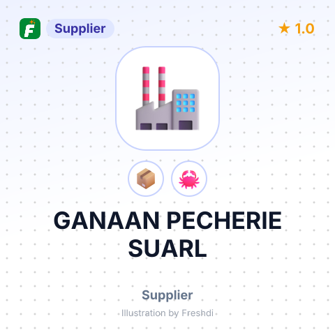 GANAAN PECHERIE SUARL – summary card, no photo uploaded yet