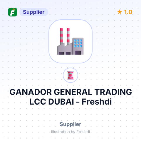 GANADOR GENERAL TRADING LCC DUBAI – summary card, no photo uploaded yet