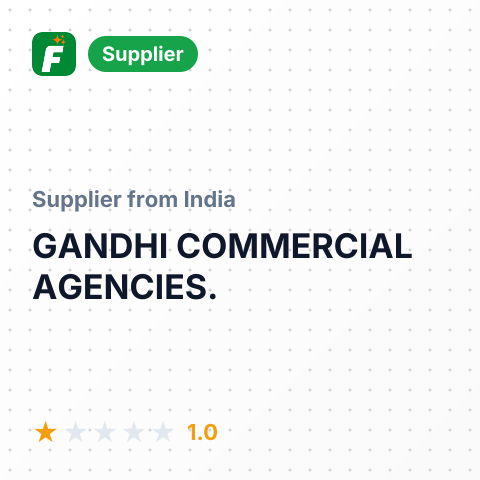 GANDHI COMMERCIAL AGENCIES. – summary card, no photo uploaded yet