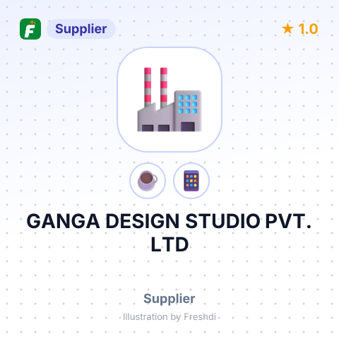 GANGA DESIGN STUDIO PVT. LTD – summary card, no photo uploaded yet