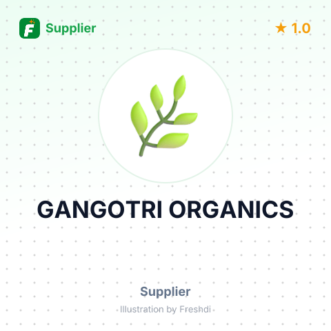 GANGOTRI ORGANICS – summary card, no photo uploaded yet