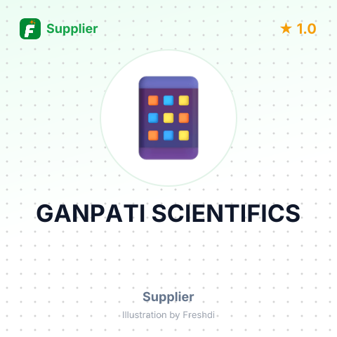 GANPATI SCIENTIFICS – summary card, no photo uploaded yet