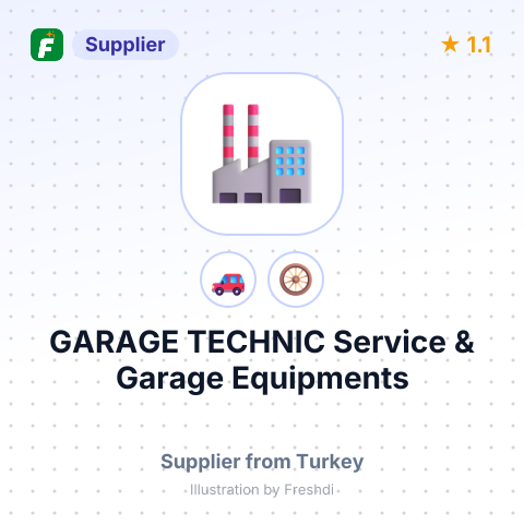 GARAGE TECHNIC Service & Garage Equipments – summary card, no photo uploaded yet