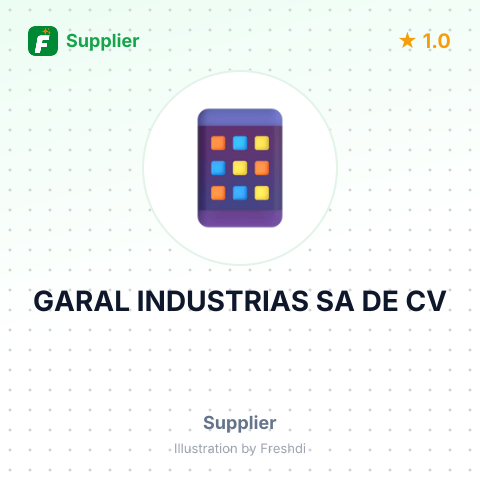 GARAL INDUSTRIAS SA DE CV – summary card, no photo uploaded yet
