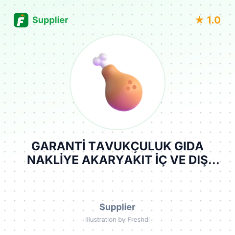 GARANTİ TAVUKÇULUK GIDA NAKLİYE AKARYAKIT İÇ VE DIŞ TİCARET ANONİM ŞİRKETİ – summary card, no photo uploaded yet