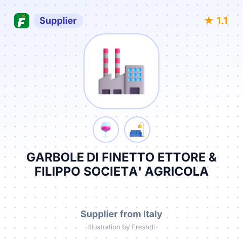 GARBOLE DI FINETTO ETTORE & FILIPPO SOCIETA' AGRICOLA – summary card, no photo uploaded yet