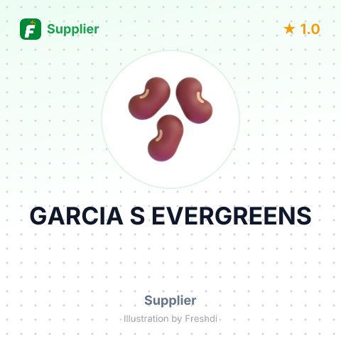 GARCIA S EVERGREENS – summary card, no photo uploaded yet