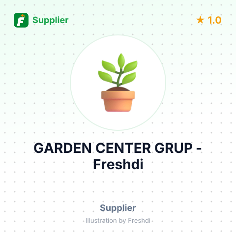 GARDEN CENTER GRUP – summary card, no photo uploaded yet