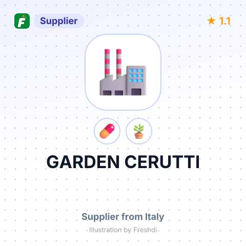 GARDEN CERUTTI – summary card, no photo uploaded yet