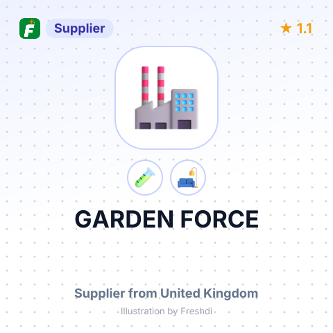 GARDEN FORCE – summary card, no photo uploaded yet
