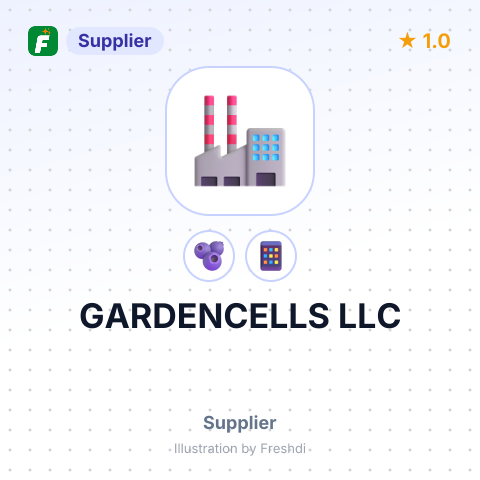GARDENCELLS LLC – summary card, no photo uploaded yet