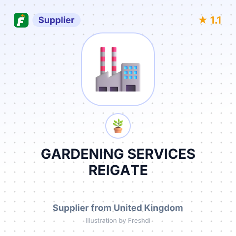 GARDENING SERVICES REIGATE – summary card, no photo uploaded yet