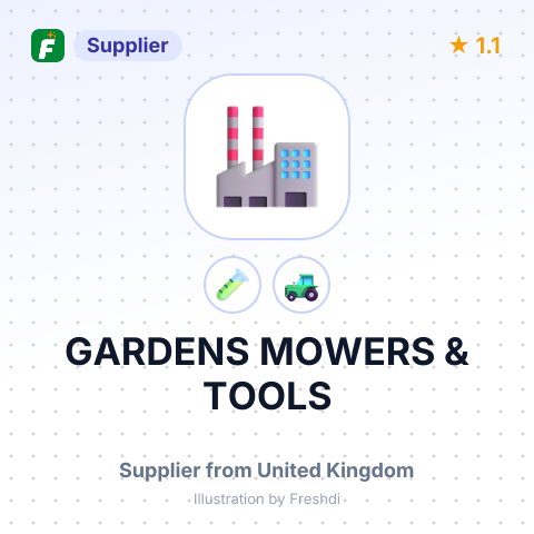GARDENS MOWERS & TOOLS – summary card, no photo uploaded yet