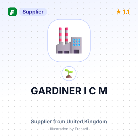 GARDINER I C M – summary card, no photo uploaded yet
