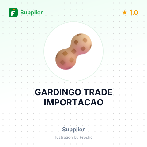 GARDINGO TRADE IMPORTACAO – summary card, no photo uploaded yet