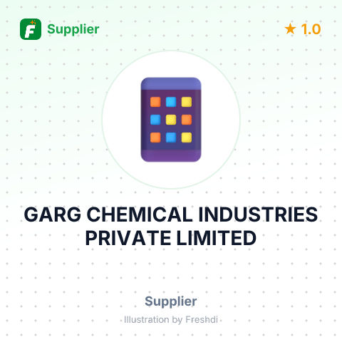 GARG CHEMICAL INDUSTRIES PRIVATE LIMITED – summary card, no photo uploaded yet