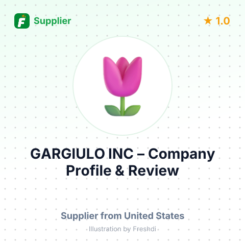 GARGIULO, INC – summary card, no photo uploaded yet
