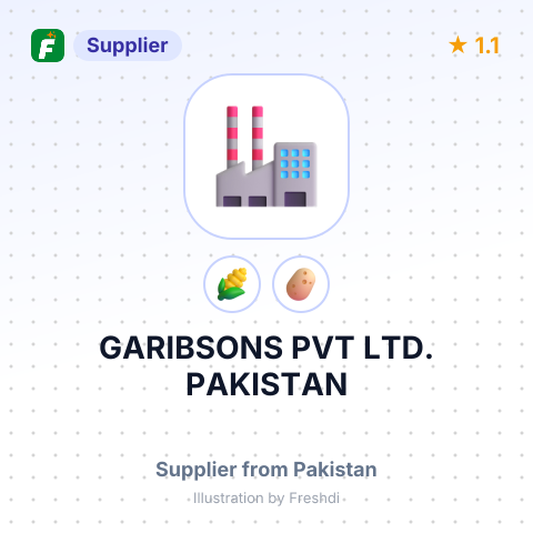 GARIBSONS PVT LTD. PAKISTAN – summary card, no photo uploaded yet