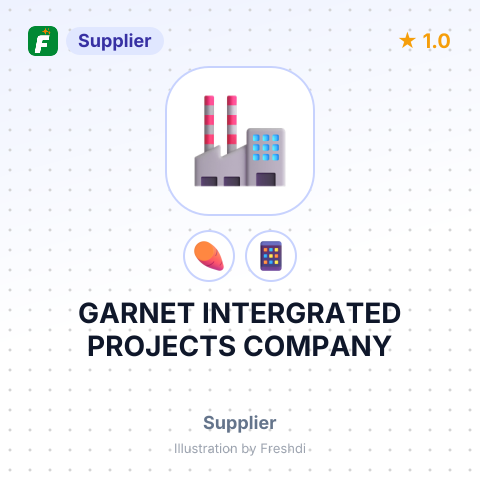 GARNET INTERGRATED PROJECTS COMPANY – summary card, no photo uploaded yet