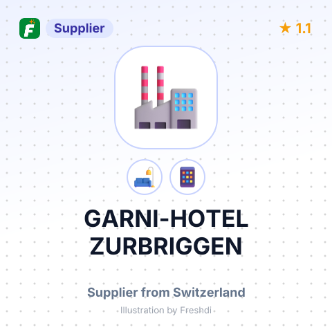 GARNI-HOTEL ZURBRIGGEN – summary card, no photo uploaded yet