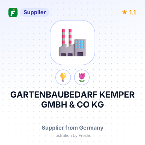GARTENBAUBEDARF KEMPER GMBH & CO KG – summary card, no photo uploaded yet