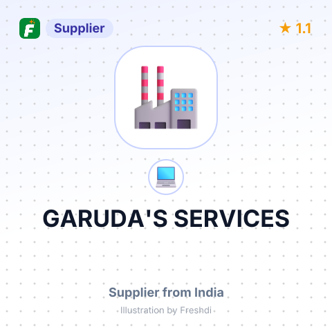 GARUDA'S SERVICES – summary card, no photo uploaded yet